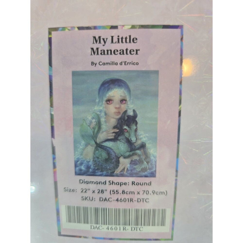 Diamond Art Club My Little Maneater Camilla d’Errico 22x28 Round Diamond...